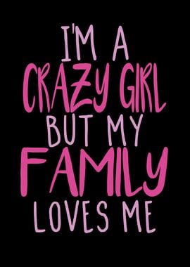 Girl Love Family Quote