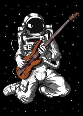 Space Astronaut Guitarist