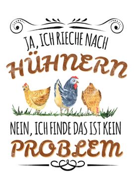 Landwirte Spruch Huehner