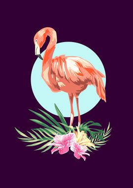 Flamingo Tropical Bird