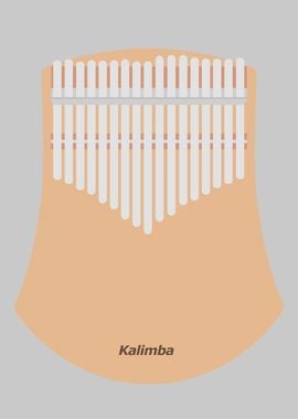 Flat Board Kalimba