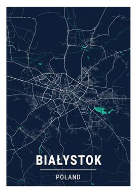 Biaystok Blue Dark Color 