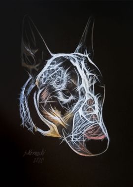 Bullterrier Fractal 4