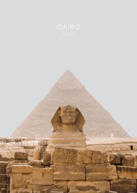 Cairo Egypt Travel Artwork