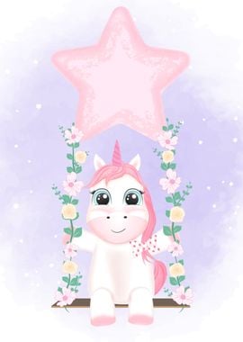  Cute unicorn