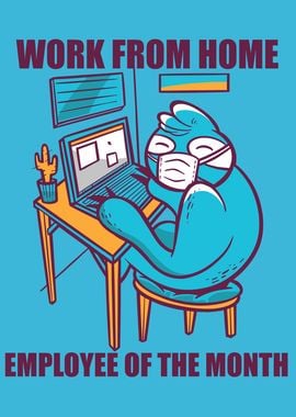 Work from Home Employee of