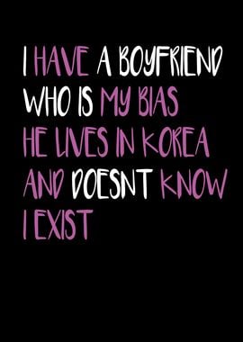 KPop Boyfriend Saying