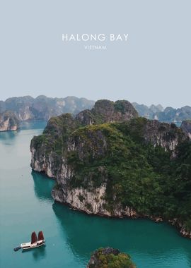 Halong Bay Vietnam Artwork