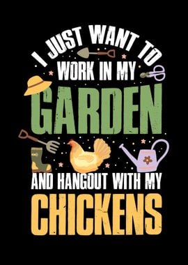 Garden and Chickens