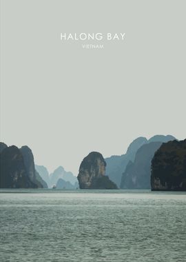 Halong Bay Vietnam Artwork