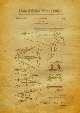 29 Swim Fin Patent 1943