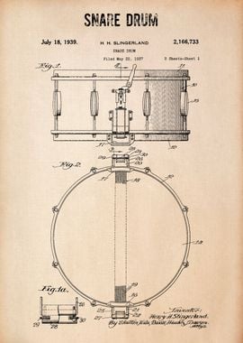 Snare Drum Blueprint