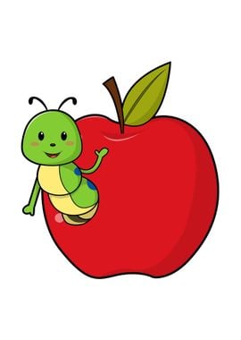 Caterpillar Apple