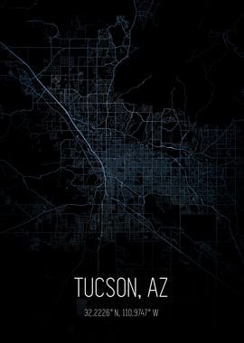 Tucson City Map