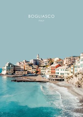 Bogliasco Italy Travel Art