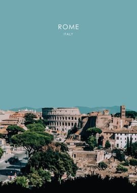 Rome Italy Travel Artwork