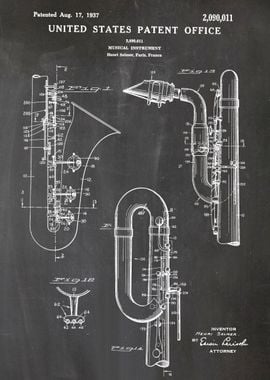 2 Saxophone Patent