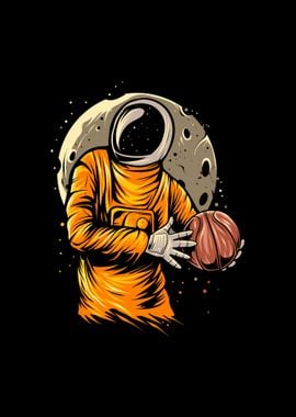 Astronaut and Space