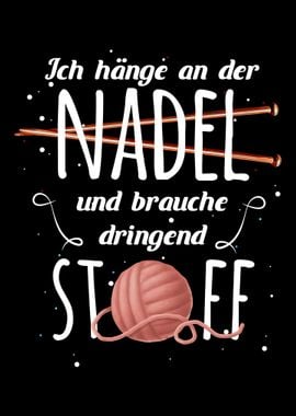 Spruch zum Stricken