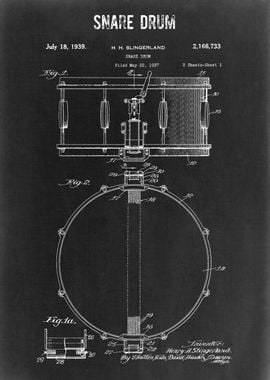 Snare Black Blueprint