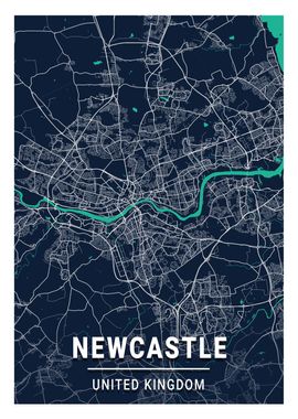 Newcastle Blue Dark Color 