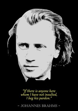 Johannes Brahms Quote