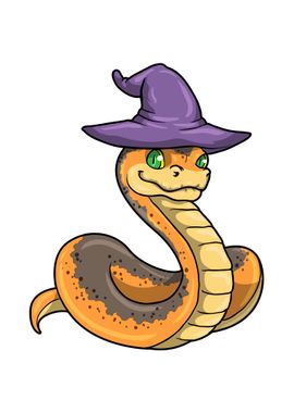 Snake Witch Hat