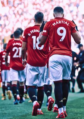 Man Utd Walk Out 1