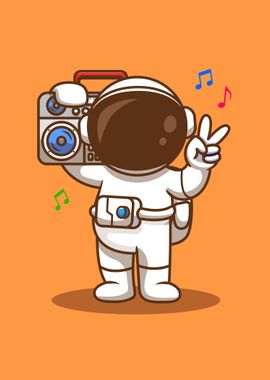 Kawaii Astronaut Hip Hop