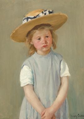 Child in a Straw Hat