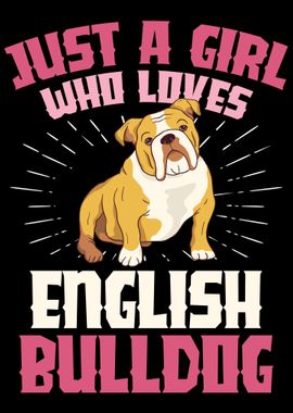 English Bulldog Girl Dog