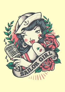 Stay Wild Sailing Girl