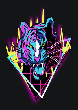 NEON TIGER DESIGN