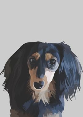 Dachshund Dog Art