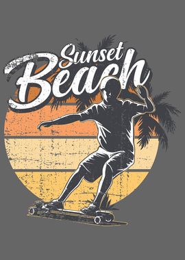 Sunset Beach Plaza Skater