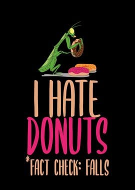 Donut Saying Funny Sarcasm