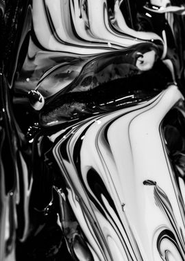 Abstract Black and White