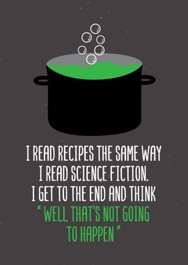 Funny Recipe Wall Art