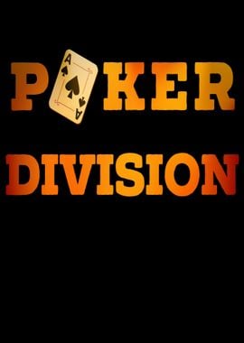 Poker Division Casino Card