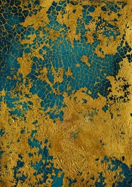 Blue Gold Texture 18