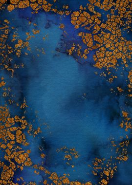 Blue Gold Texture 14