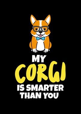 Corgi Just A Girl Who