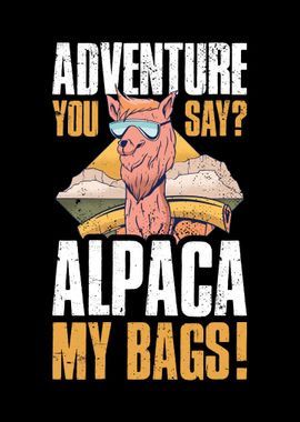 Adventure Alpaca My Bags