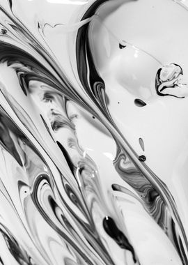 Abstract Black and White