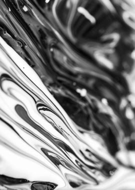 Abstract Black and White