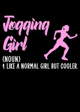 jogging girl