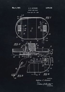 Hockey 1937 Patent 