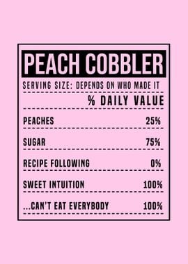 Vintage Peach Label Decor 