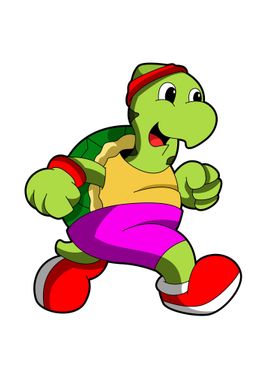 Turtle Runner Jogging