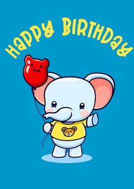 Happy Birthday Elephant